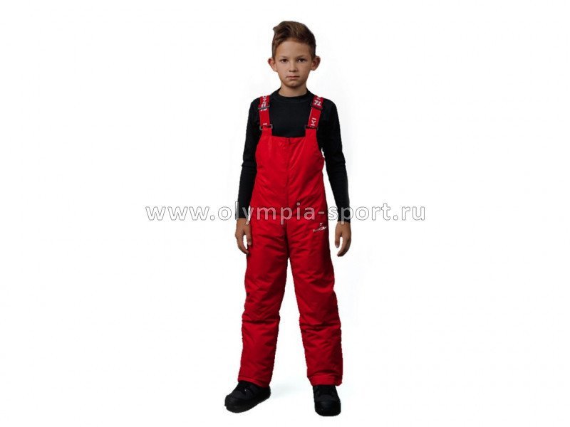 Брюки утепленные Nordski Kids Red K434900