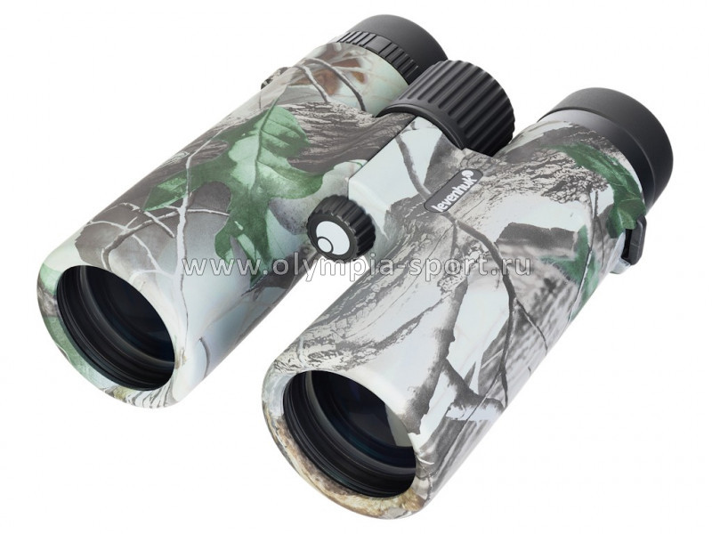 Бинокль Levenhuk Camo Moss 10x42 с сеткой и шкалой