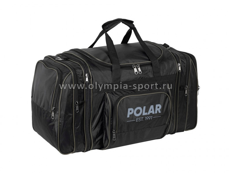 Баул Polar 6072 черный/хаки раздвижной