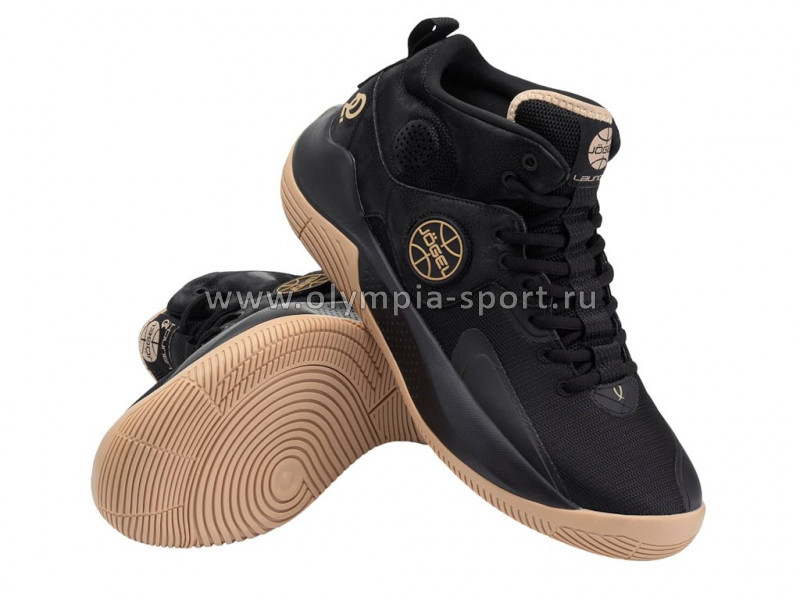 Кроссовки баскетбольные Jögel Launch MID Black/gold