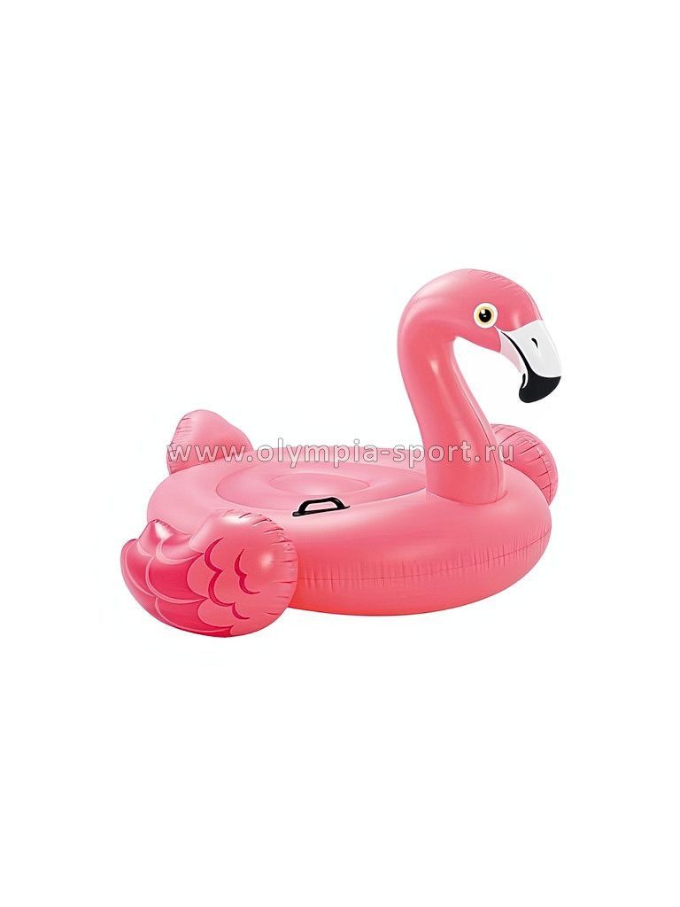 Матрас-плот надувной Intex 57558 Фламинго 142х137х97см от 3 лет