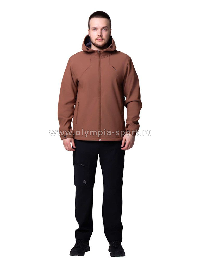 Толстовка мужская Strobbs E2416-7 коричневый