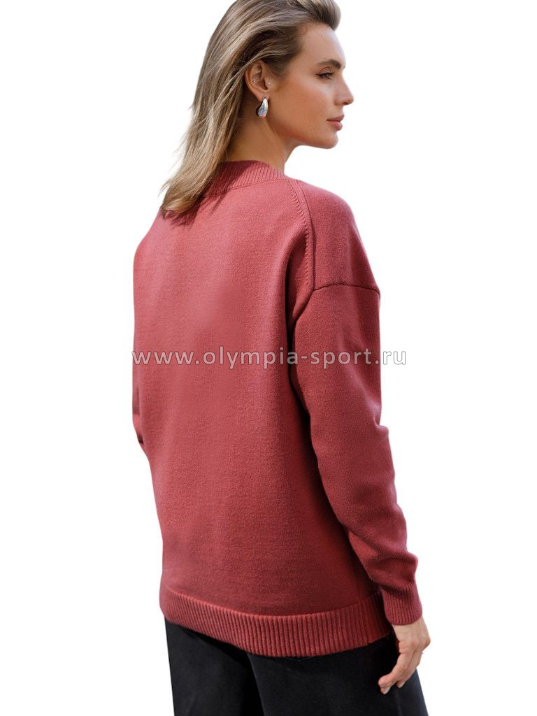 Кардиган женский D31.147 темно-коралловый