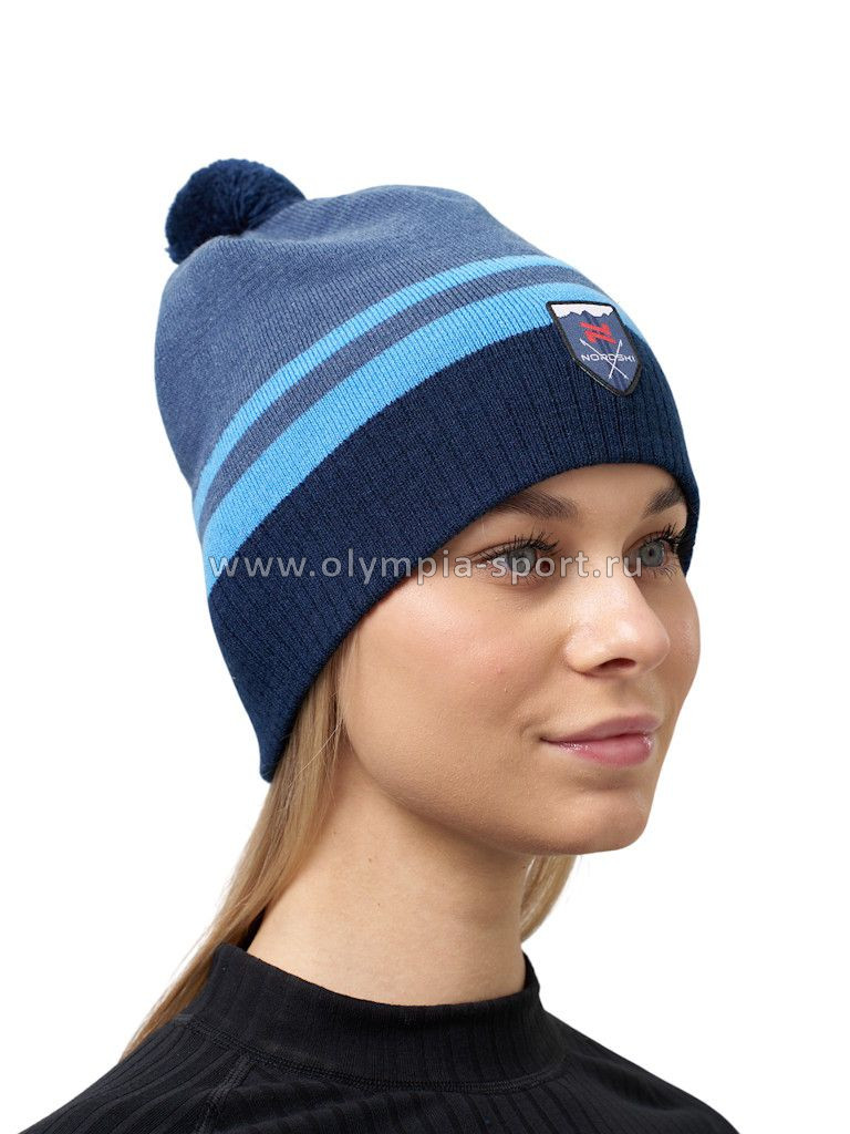 Шапка Nordski Move Dark Blue/Jeans NSV726712 OS