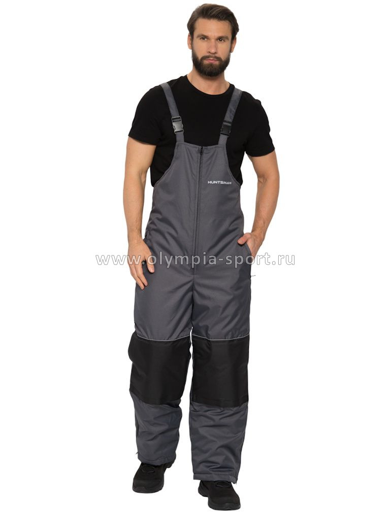 Костюм зимний Huntsman Полюс сер./черн. тк.Cell