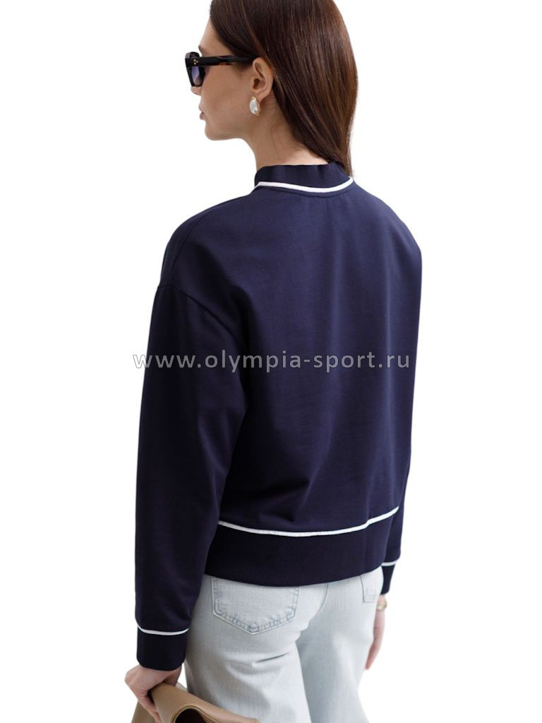 Джемпер женский Vilatte D49.166 т.синий