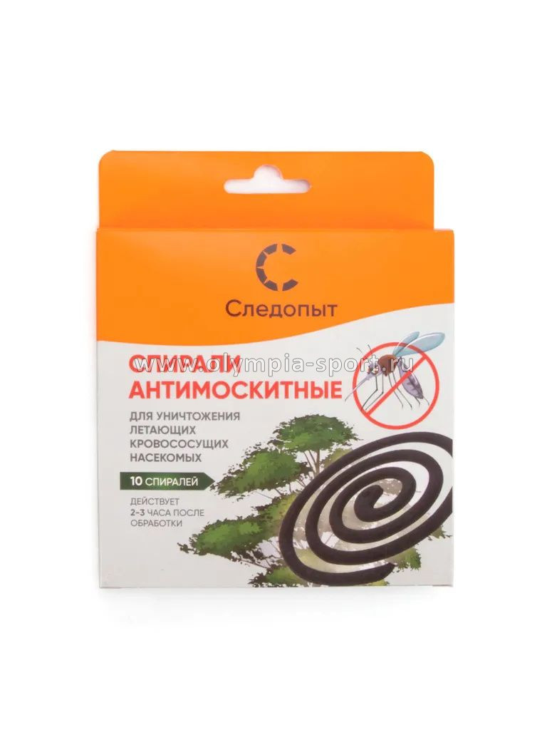 Спирали антимоскитные Следопыт с подвесом (10 шт)