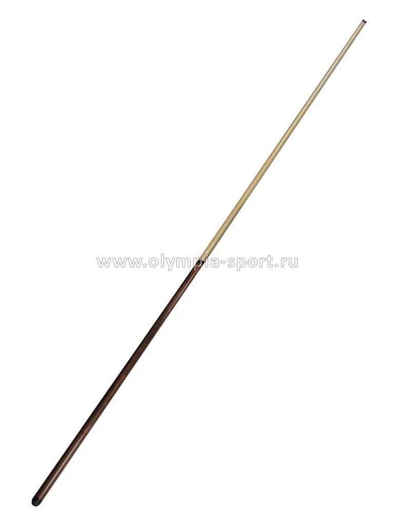 Кий бильярдный Любительский 2PC турняк граб, цв.эбен 160см